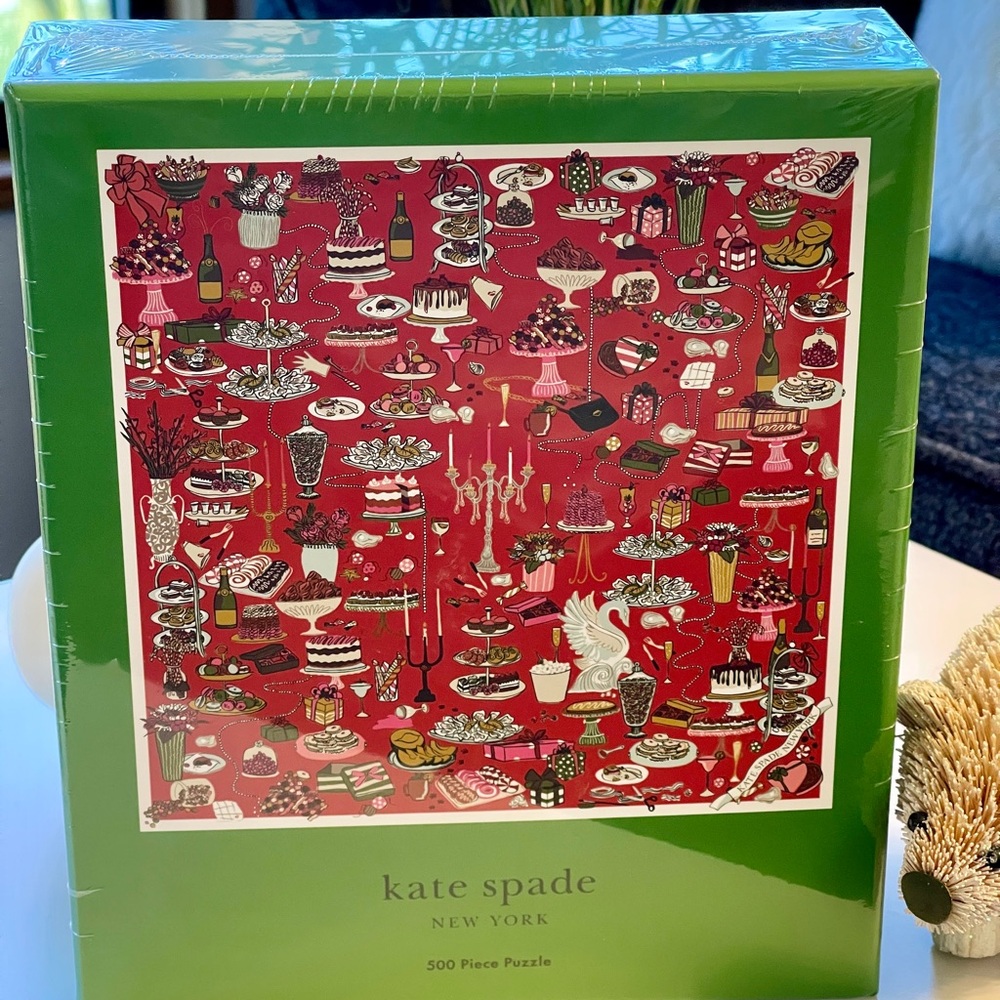 Kate Spade Green Party Table Puzzle